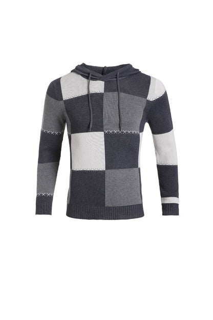 Men’s Textured Zip Cardigan – Stand-Collar Knit Layer for Smart Casual Wear