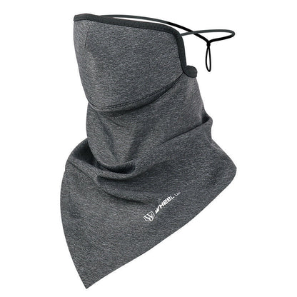 Unisex Fleece Neck Gaiter – Adjustable Winter Face Cover with Extended Shoulder Protection