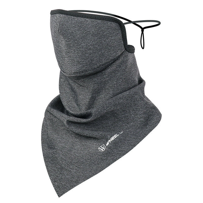 Unisex Fleece Neck Gaiter – Adjustable Winter Face Cover with Extended Shoulder Protection