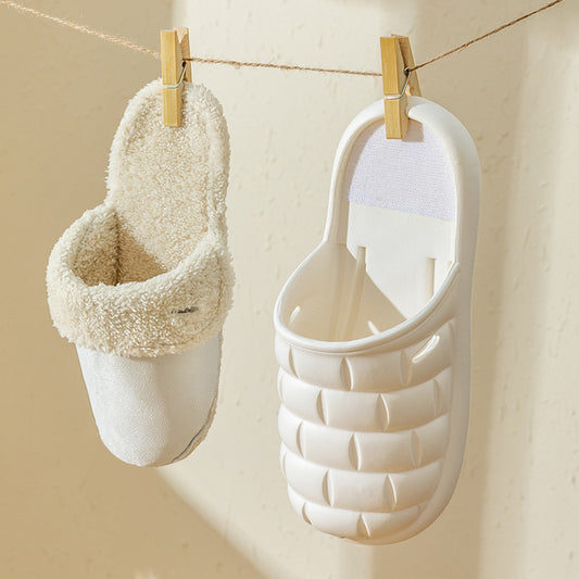 Women's Faux Fur Lined Washable Platform Clog Slippers