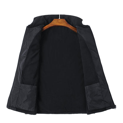 Men’s USB Heated Puffer Vest – Dual-Control Bodywarmer with Front and Back Heating Zones
