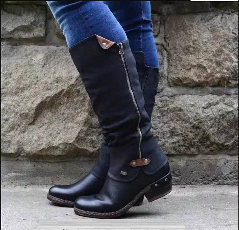Women's Heeled Knee-High Boots