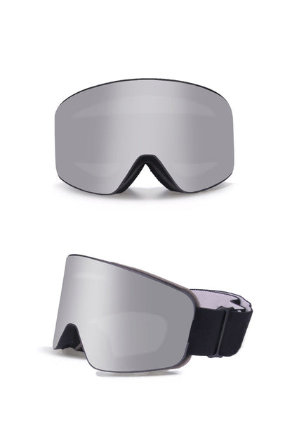 Men’s Dual-Lens Ski Goggles – Anti-Fog UV-Protective Wind-Resistant Snowboard and Outdoor Sports Eyewear