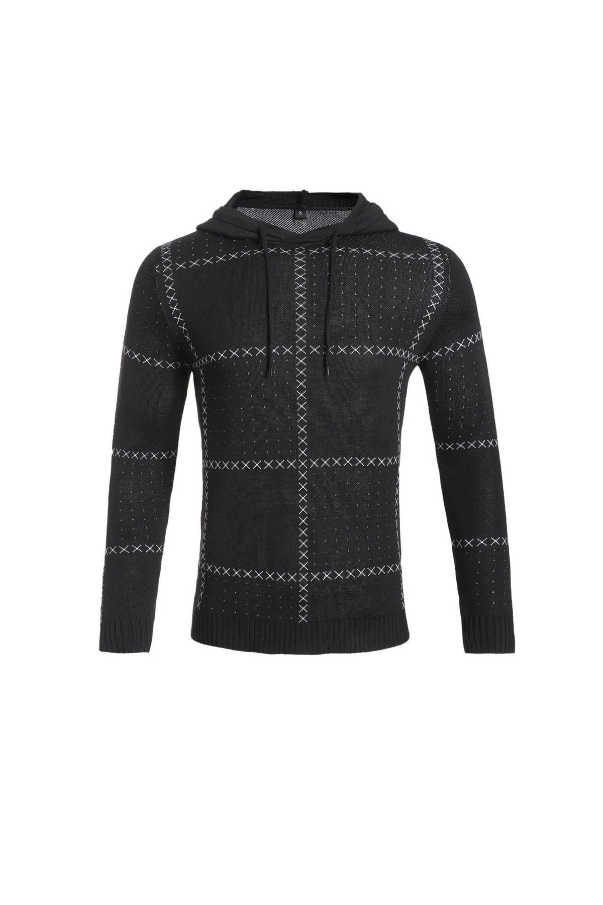 Men’s Textured Zip Cardigan – Stand-Collar Knit Layer for Smart Casual Wear