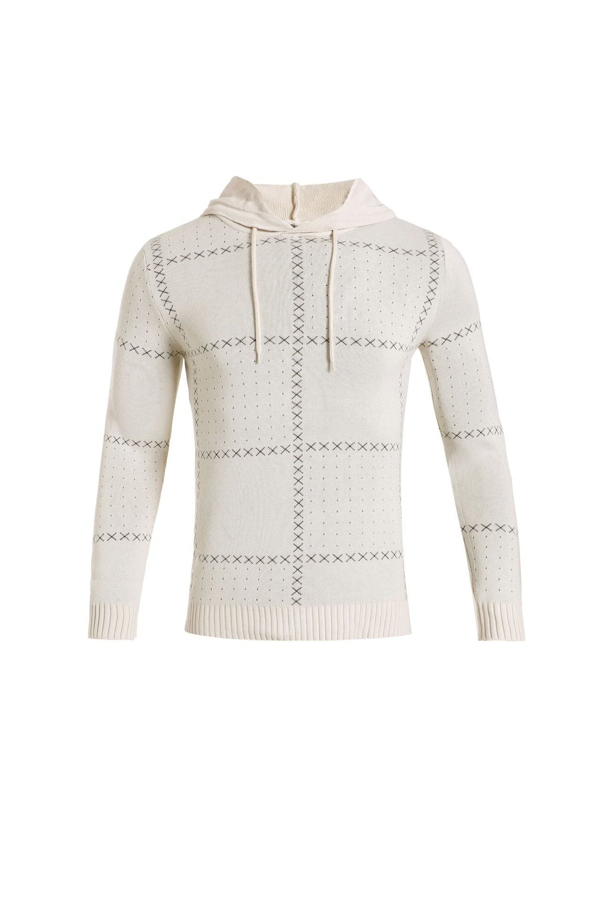 Men’s Textured Zip Cardigan – Stand-Collar Knit Layer for Smart Casual Wear