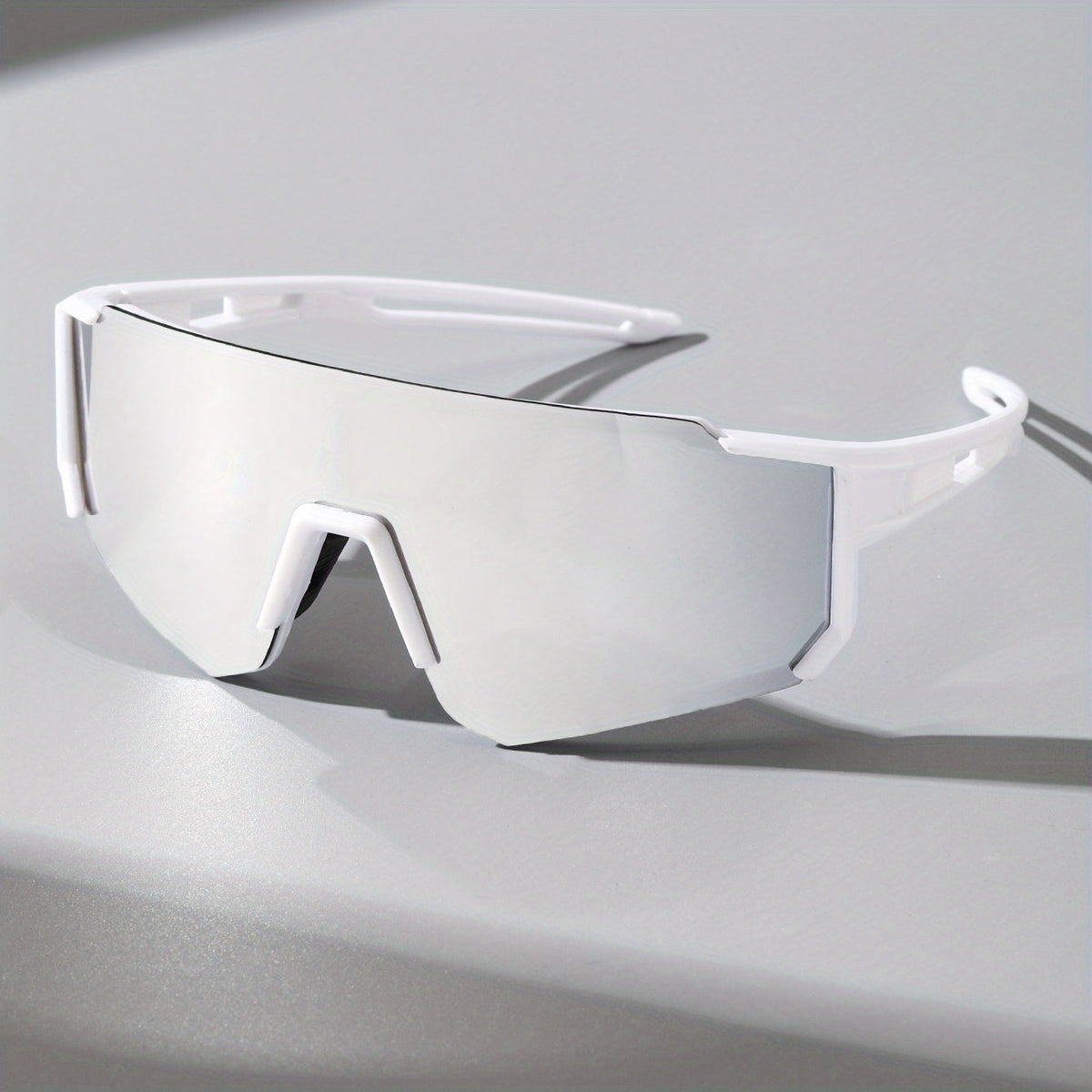 Men’s Shield Sports Sunglasses – Coated Wraparound Eyewear for Driving and Outdoor Activities