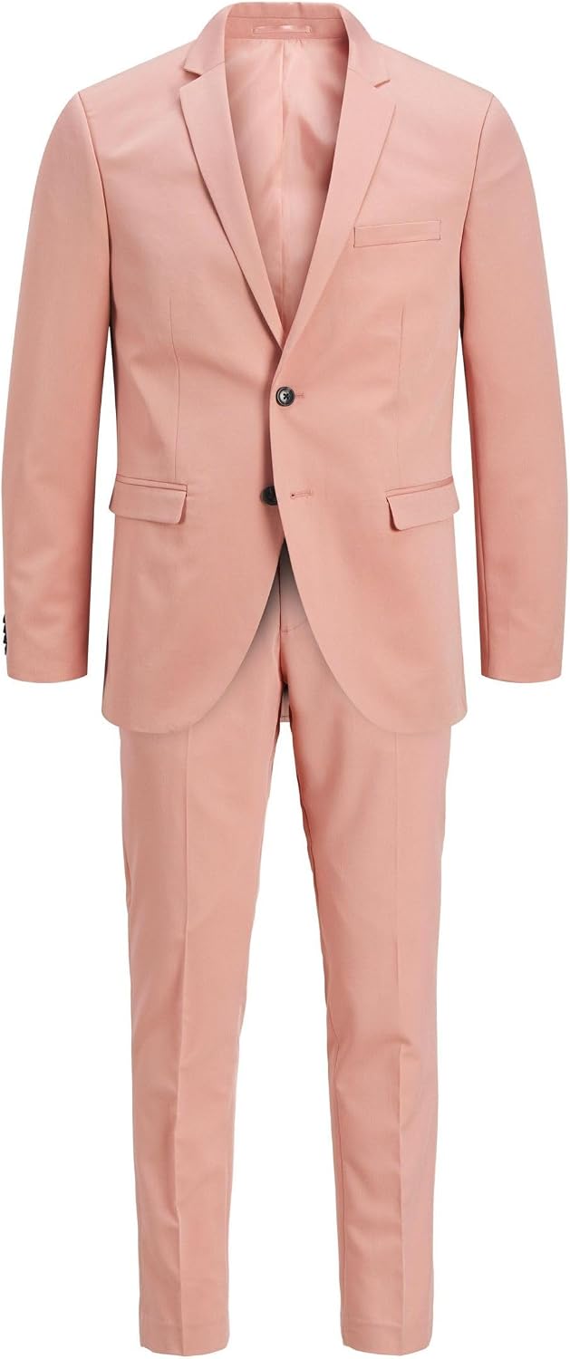 Men’s Super-Slim Two-Piece Suit – Single-Breasted Tailoring for Business and Formal Events