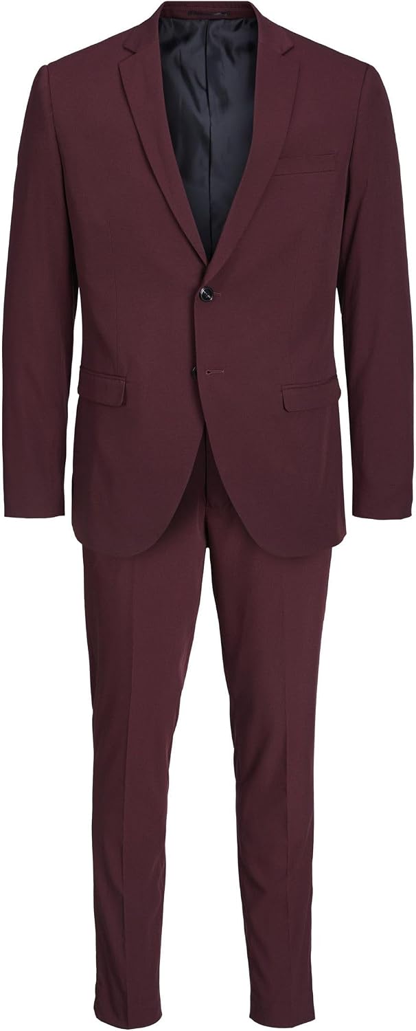 Men’s Super-Slim Two-Piece Suit – Single-Breasted Tailoring for Business and Formal Events