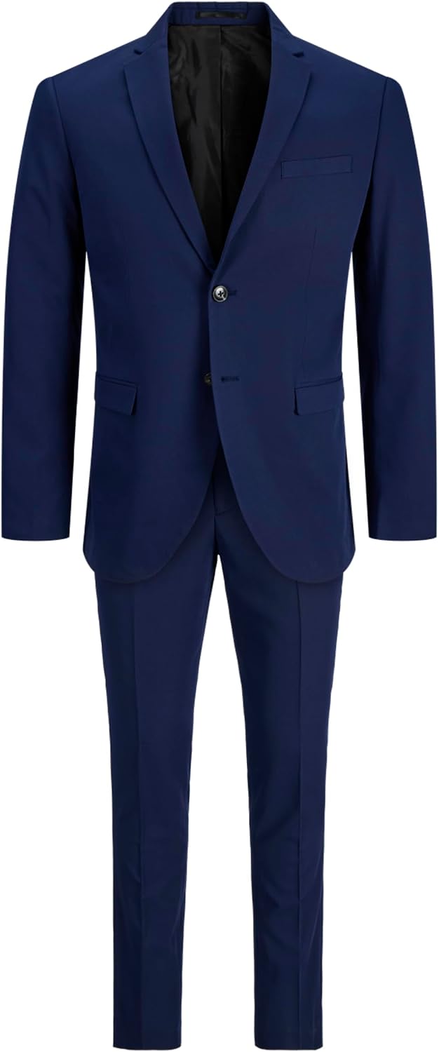 Men’s Super-Slim Two-Piece Suit – Single-Breasted Tailoring for Business and Formal Events