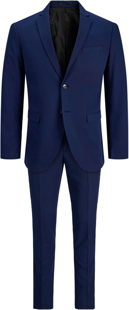 Men’s Super-Slim Two-Piece Suit – Single-Breasted Tailoring for Business and Formal Events