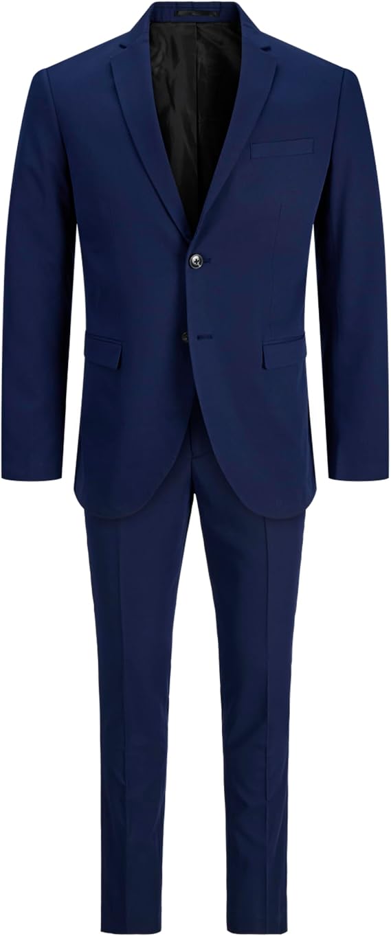 Men’s Super-Slim Two-Piece Suit – Single-Breasted Tailoring for Business and Formal Events