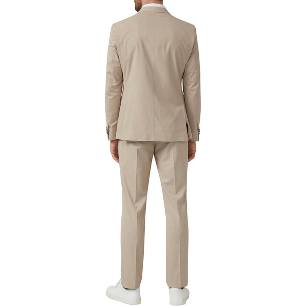 Men’s Fine-Weave Two-Piece Suit – Refined Tailoring for Business and Formal Events