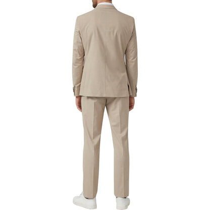 Men’s Fine-Weave Two-Piece Suit – Refined Tailoring for Business and Formal Events