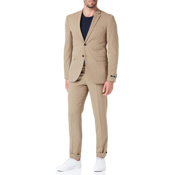 Men’s Super-Slim Two-Piece Suit – Single-Breasted Tailoring for Business and Formal Events