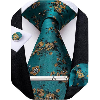 Men’s Paisley Formal Tie Set – Refined Accessories for Weddings and Special Events