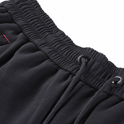 Unisex USB Heated Winter Trousers – Adjustable Drawstring Joggers with Back and Waist Heating
