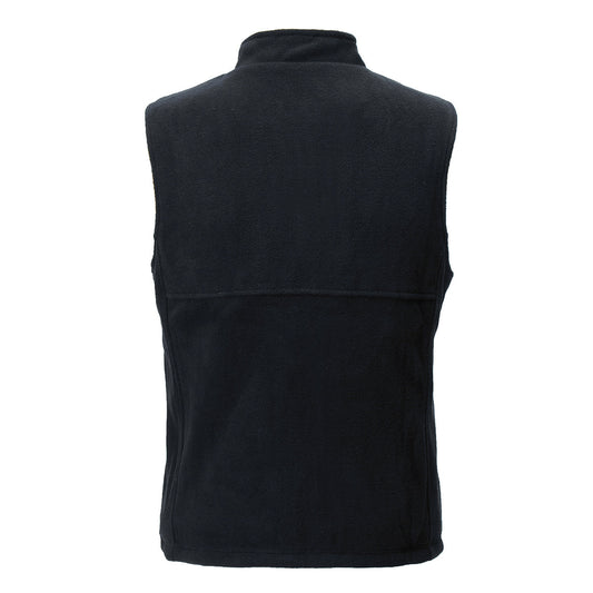 Unisex USB Heated Fleece Vest – Full-Zip Sleeveless Layer with Adjustable Heat Control