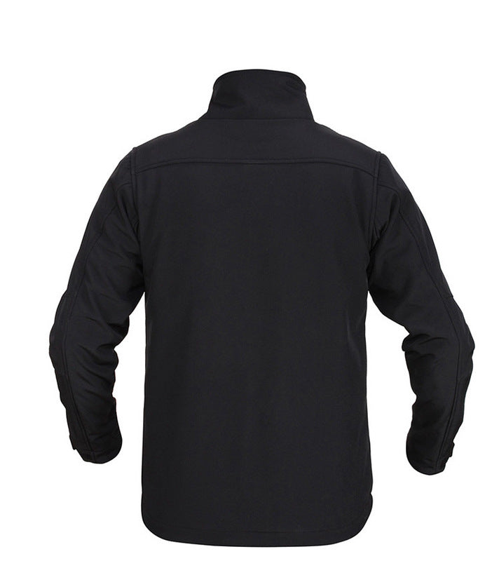 Men’s USB Heated Softshell Jacket – Windproof Outdoor Layer with Adjustable Heat Settings