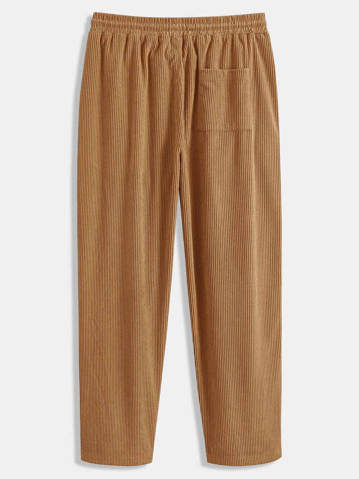 Men’s Hooded Flannel Shirt and Corduroy Trouser Set – Relaxed Autumn Casualwear