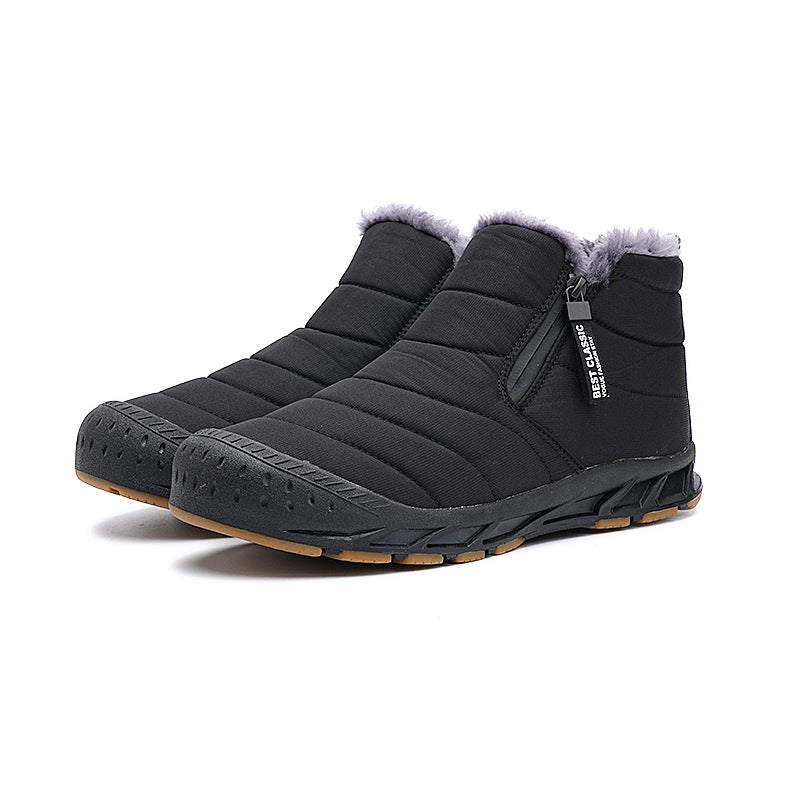 Women's Heeled Wedge Snow Boots
