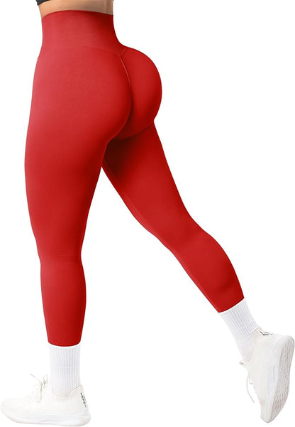 Women’s High-Waist Seamless Leggings – Sculpting Scrunch Fit Activewear