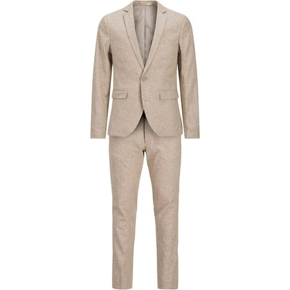 Men’s Super-Slim Two-Piece Suit – Single-Breasted Tailoring for Business and Formal Events