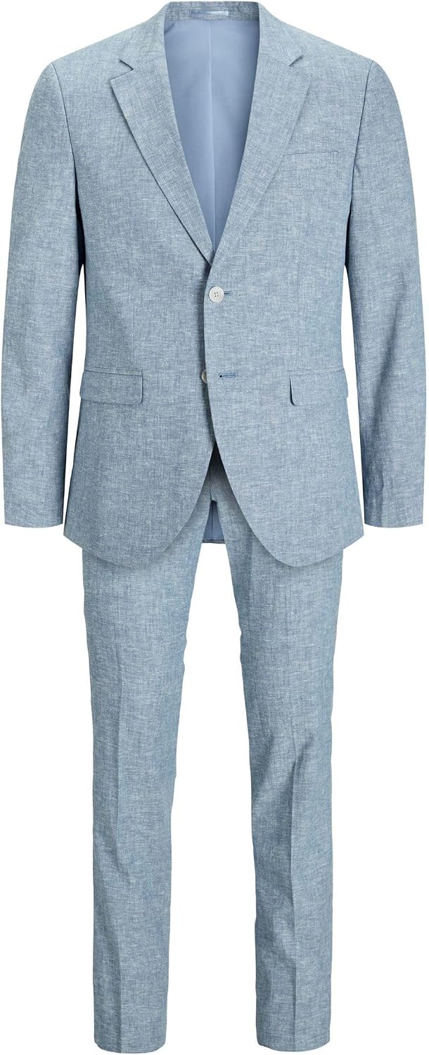Men’s Super-Slim Two-Piece Suit – Single-Breasted Tailoring for Business and Formal Events