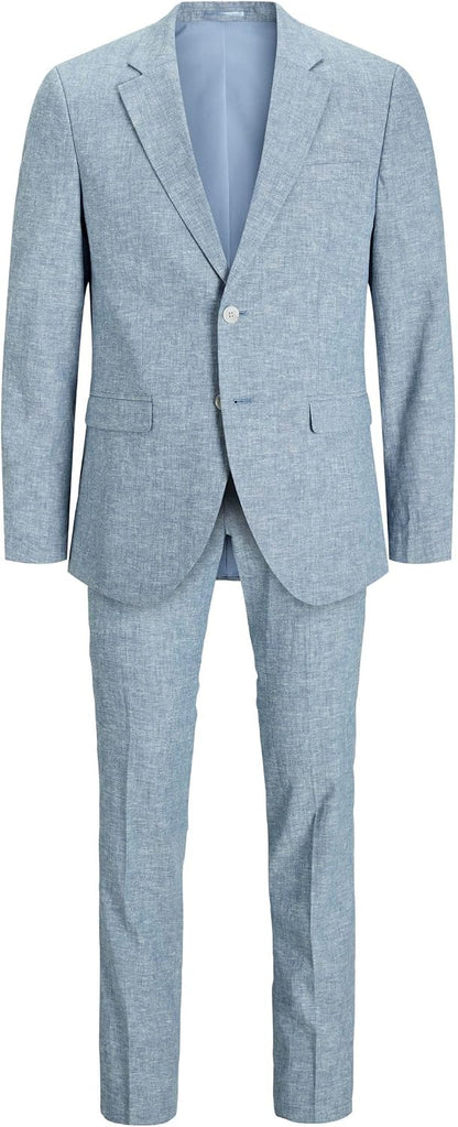 Men’s Super-Slim Two-Piece Suit – Single-Breasted Tailoring for Business and Formal Events