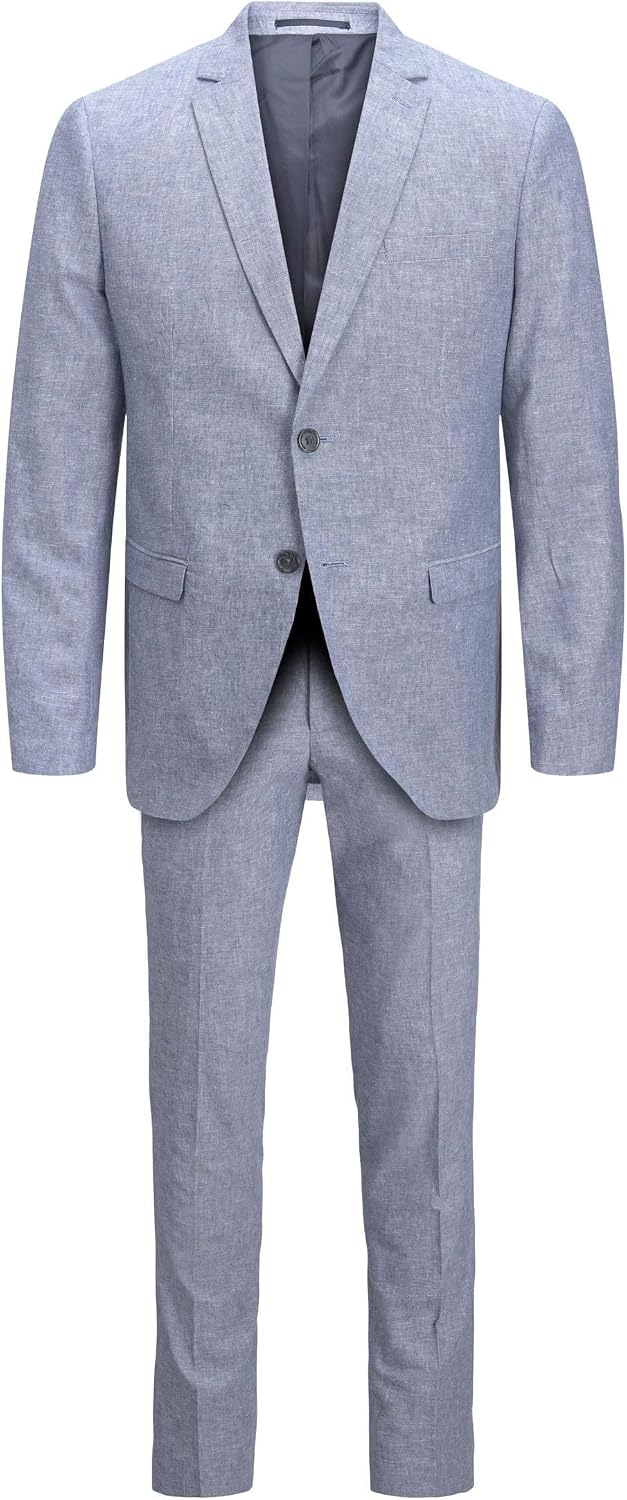 Men’s Super-Slim Two-Piece Suit – Single-Breasted Tailoring for Business and Formal Events