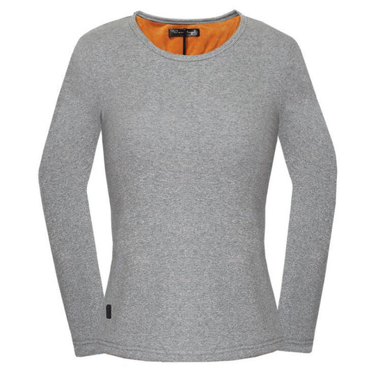 Women’s USB Heated Thermal Top – Slim-Fit Long-Sleeve Base Layer with Adjustable Heating