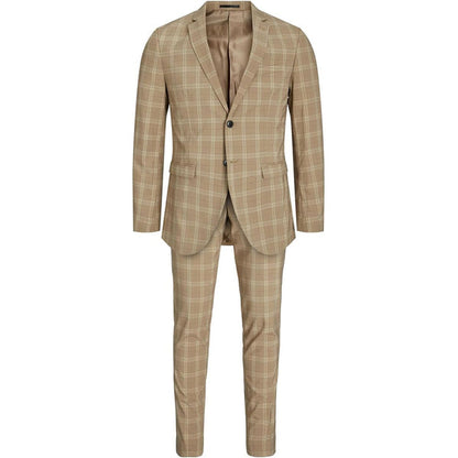 Men’s Super-Slim Two-Piece Suit – Single-Breasted Tailoring for Business and Formal Events