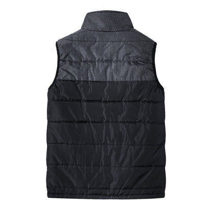 Men’s USB Heated Puffer Vest – Dual-Control Bodywarmer with Front and Back Heating Zones