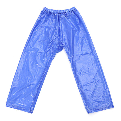 Men’s Waterproof Rain Trousers – Lightweight Windproof Overpants with Elastic Waist for Outdoor Activities