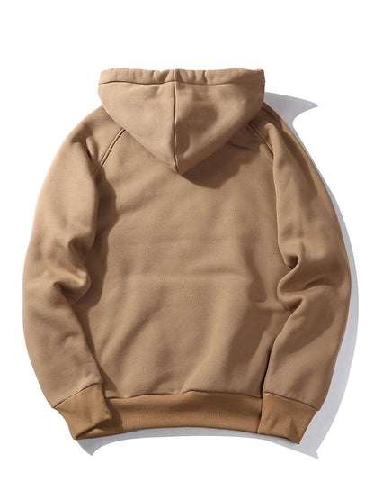 Men’s Raglan Pullover Tracksuit – Regular Fit Hoodie and Tapered Joggers for Daily Wear