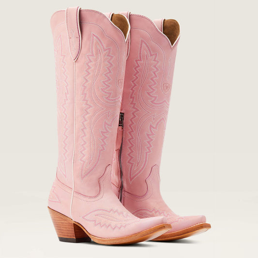 Women's Suede-Look Side Zip Pointed-Toe Chunky Chelsea Boots