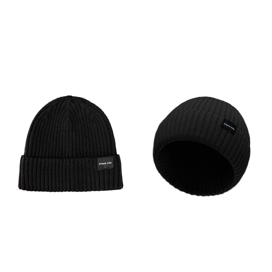 Women’s Ribbed Knit Winter Beanie – Soft Stretch Warm Hat for Everyday Outdoor Cold-Weather Wear