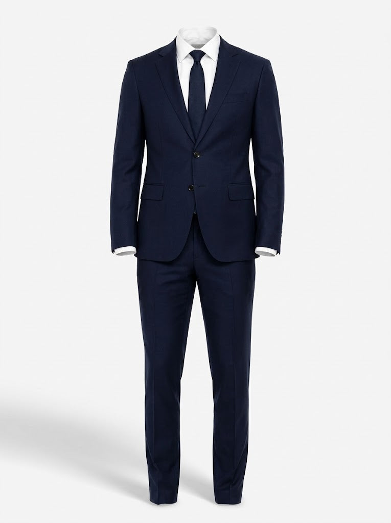 Men’s Slim Two-Piece Suit – Elegant Tailoring for Weddings and Special Occasions