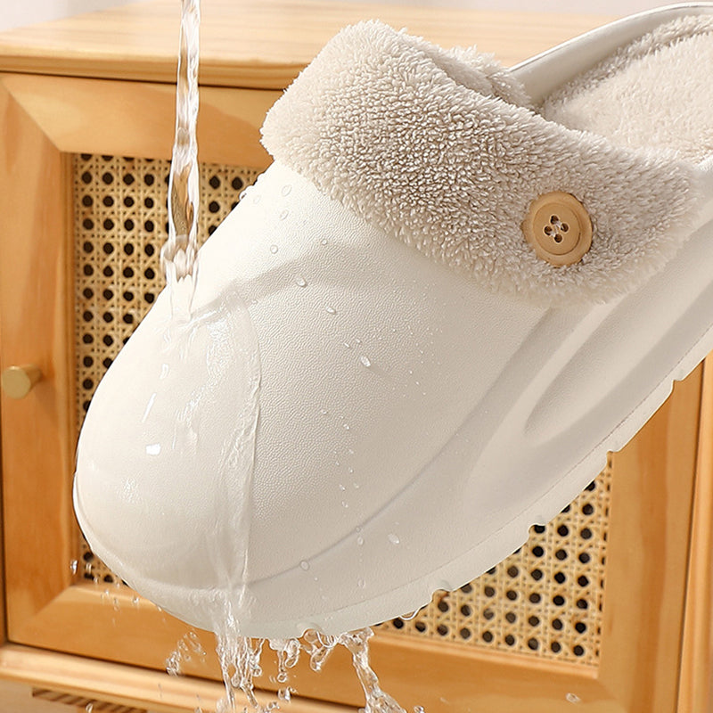 Women's Washable Platform Clog Slippers