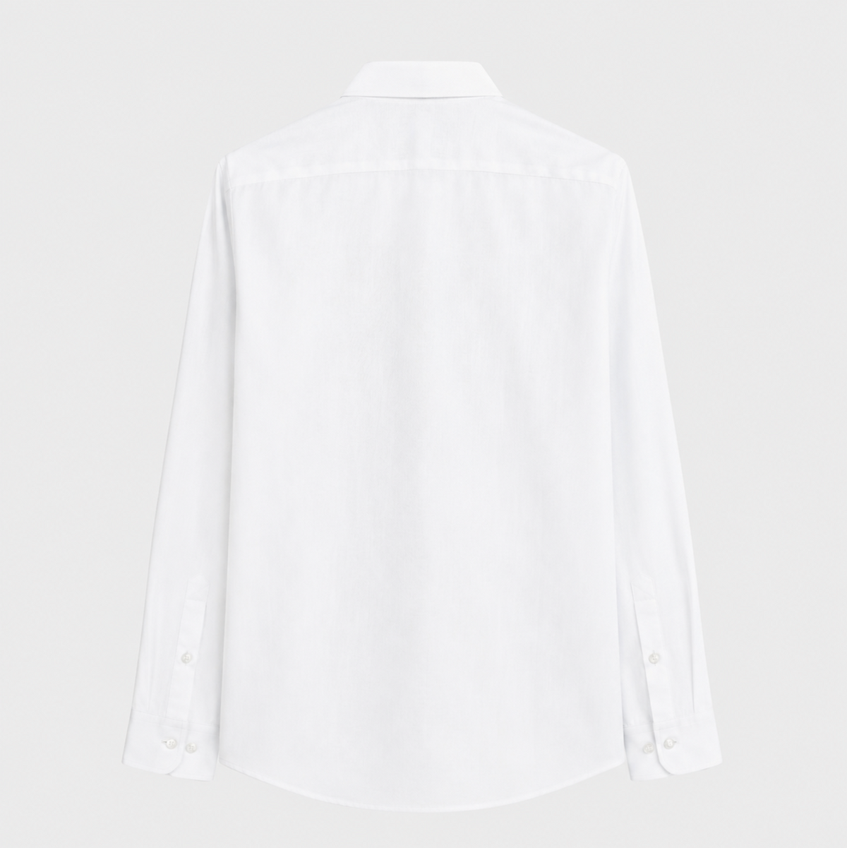 Men’s Classic Cotton Shirt – Structured Long-Sleeve Style for Business and Formal Dressing