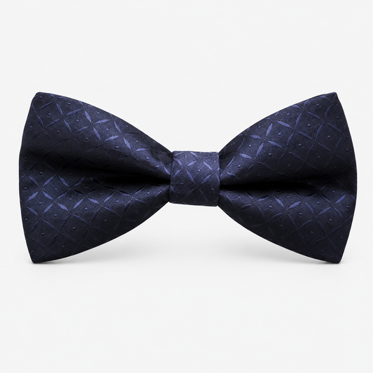 Men’s Pure Silk Bow Tie – Adjustable Formal Accessory for Weddings and Evening Wear