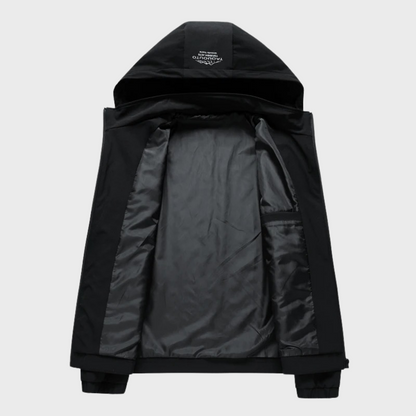 Men’s Hooded Winter Jacket – Sleek Insulated Outerwear for Cold-Weather Everyday Wear