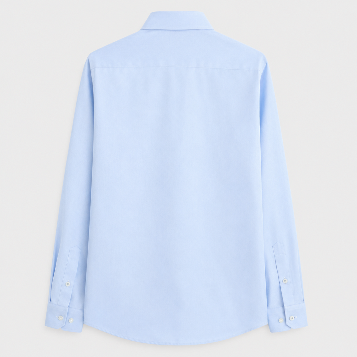 Men’s Breathable Cotton Dress Shirt – Refined Long-Sleeve Layer for Tailored Looks