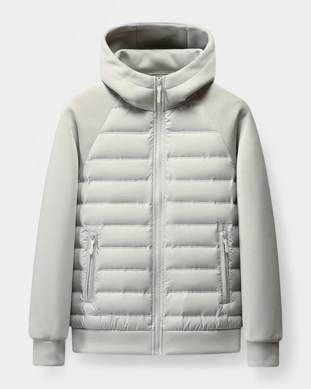 Men’s Hooded Hybrid Softshell Jacket – Lightweight Autumn Winter Layer for Everyday Wear