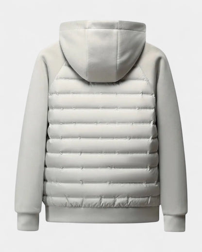 Men’s Hooded Hybrid Softshell Jacket – Lightweight Autumn Winter Layer for Everyday Wear