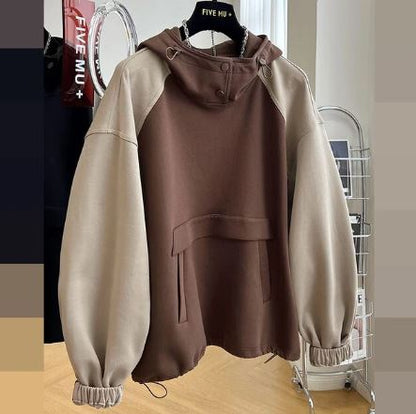 Men’s Oversized Hooded Anorak Jacket – Warm Waterproof Layer for Winter Wear