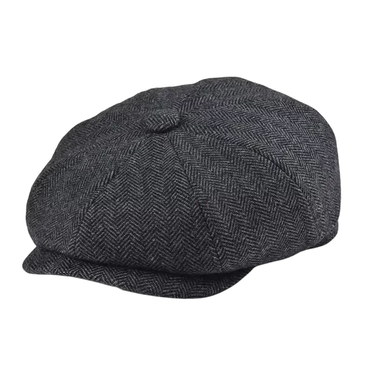 Men’s Tweed Flat Cap – Heritage Headwear for Tailored and Smart Casual Outfits