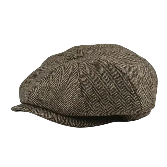 Men’s Tweed Newsboy Cap – Heritage Headwear for Smart Casual Dressing
