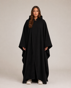 Women’s Oversized Hooded Blanket – Soft-Lined Wearable Blanket with Full-Length Coverage for Cosy Lounging and Home Working
