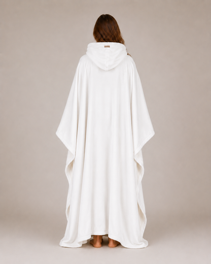 Women’s Oversized Hooded Blanket – Soft-Lined Wearable Blanket with Full-Length Coverage for Cosy Lounging and Home Working
