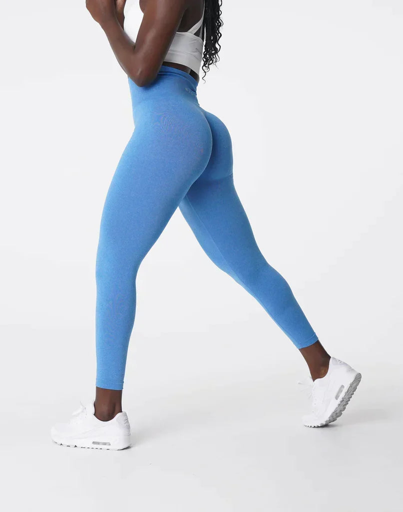 Women’s High-Waist Seamless Leggings – Sculpting Scrunch Fit Activewear
